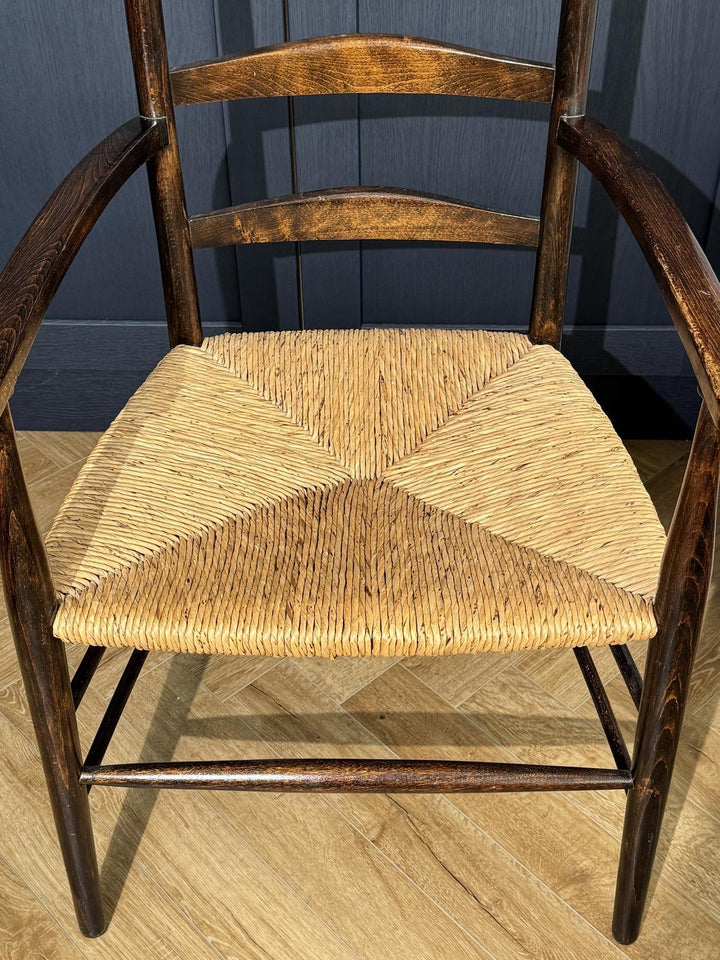 Arts and Crafts Oak Carver